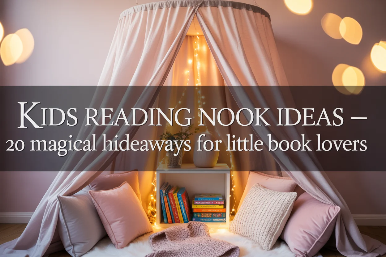 Kids Reading Nook Ideas — 20 Magical Hideaways for Little Book Lovers