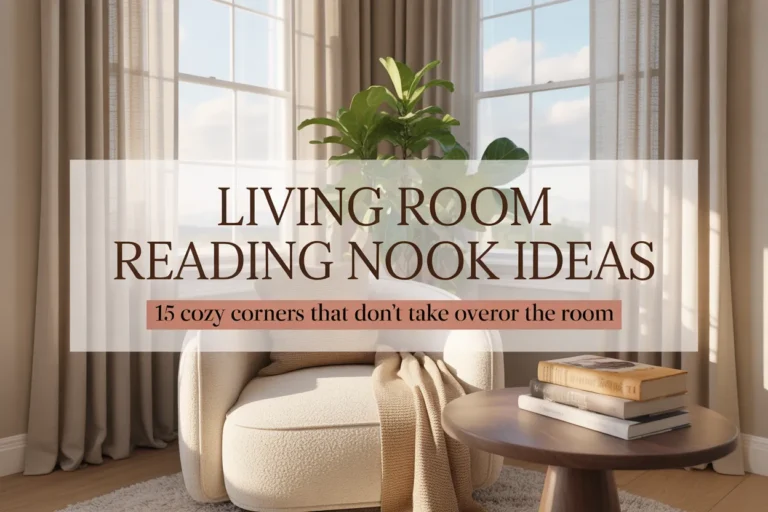 Living Room Reading Nook Ideas 15 Cozy Corners That Don't Take Over the Room