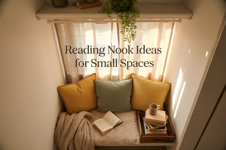 Reading Nook Ideas for Small Spaces — 15 Clever Setups That Actually Work
