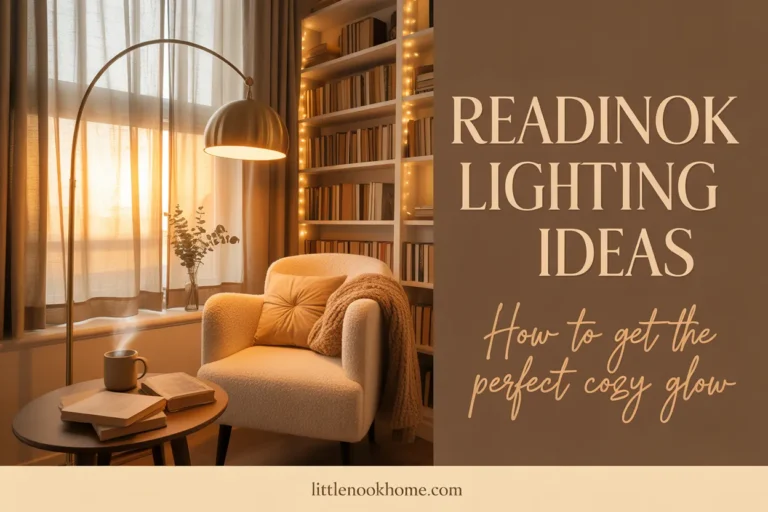 Reading Nook Lighting Ideas — How to Get the Perfect Cozy Glow