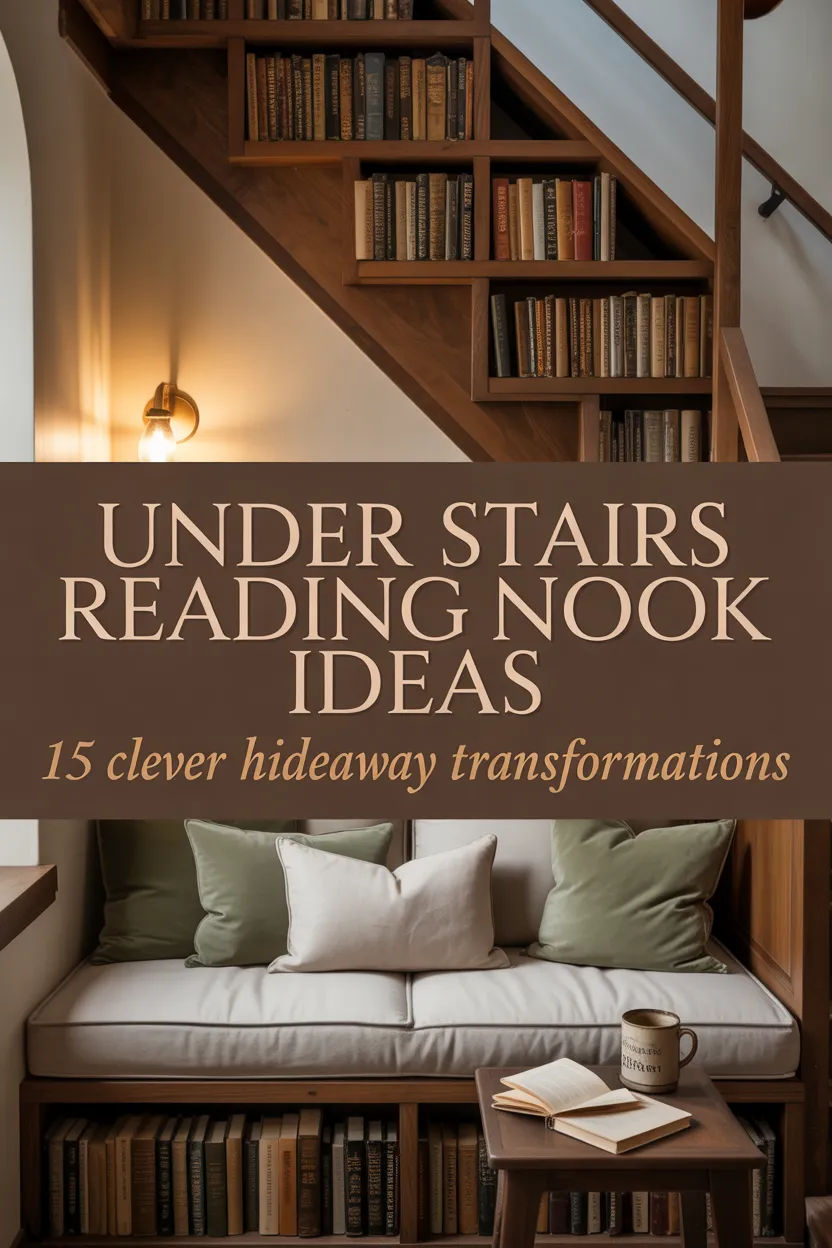 Under Stairs Reading Nook Ideas — 15 Clever Hideaway Transformations